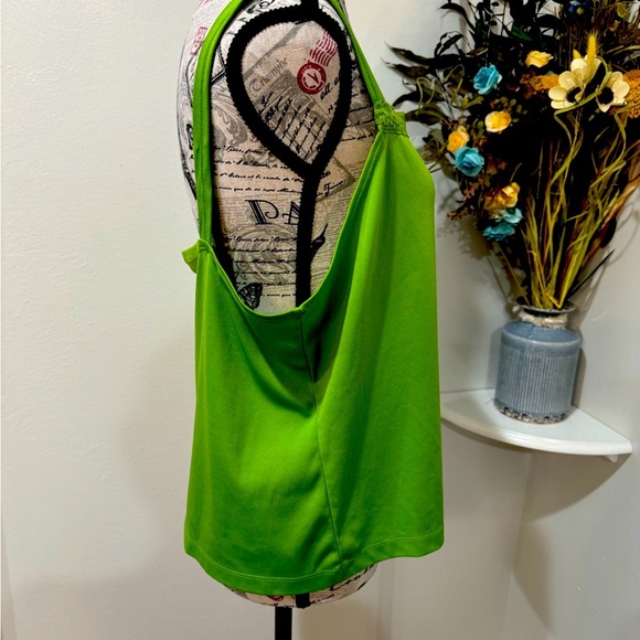Cato Vibrant Green Lace Camisole Women's size XL - Picture 4 of 8